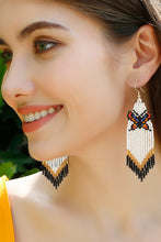 Load image into Gallery viewer, Butterfly Beaded Dangle Earrings
