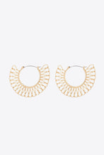 Load image into Gallery viewer, 18K Gold-Plated Cutout Earrings
