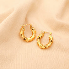 Load image into Gallery viewer, Gold-Plated Huggie Earrings
