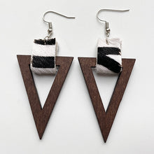 Load image into Gallery viewer, Geometric Drop Earrings
