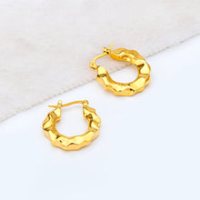 Load image into Gallery viewer, Gold-Plated Huggie Earrings
