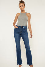 Load image into Gallery viewer, Kancan Cat&#39;s Whiskers Raw Hem Flare Jeans
