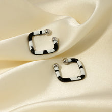 Load image into Gallery viewer, Stainless Steel Oil Drip Cuff Earrings
