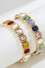 Load image into Gallery viewer, Glass Stone Alloy Bracelet
