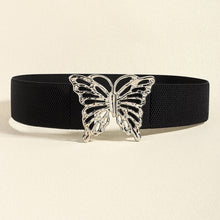 Load image into Gallery viewer, Butterfly Alloy Buckle Elastic Belt
