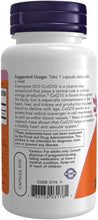 Load image into Gallery viewer, NOW Foods Supplements, CoQ10 (Coenzyme Q10) 200 mg, Cardiovascular Health*, 60 Veg Capsules
