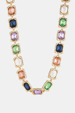 Load image into Gallery viewer, Glass Stone Alloy Necklace
