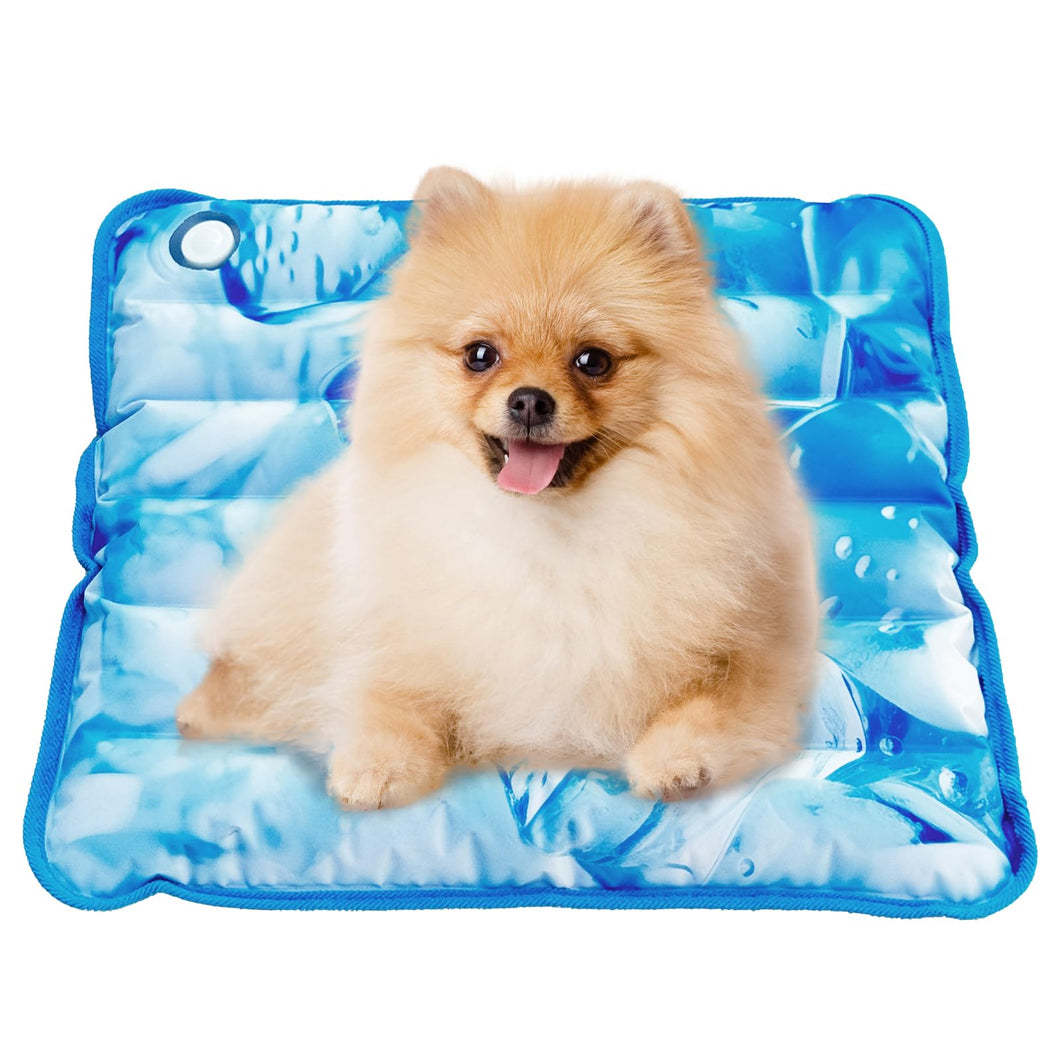 OHAJUES Dog Cooling Mat,Pet Cooling Mat for Dogs and Cats,Easy Washable,Suitable for All Types of Pets,Summer Keep Your Pet Cool (17.7X17.7in)