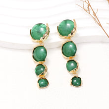 Load image into Gallery viewer, Alloy &amp; Rhinestone Earrings
