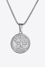 Load image into Gallery viewer, Tree Of Life Pendant Stainless Steel Necklace
