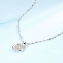 Load image into Gallery viewer, Stainless Steel Coin Pendant Necklace
