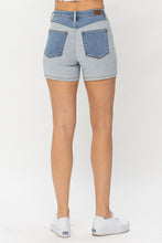 Load image into Gallery viewer, Judy Blue Full Size Color Block Denim Shorts
