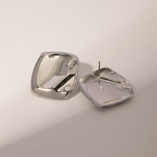 Load image into Gallery viewer, Stainless Steel Square Stud Earrings
