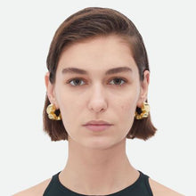 Load image into Gallery viewer, 18K Gold-Plated Stainless Steel C-Hoop Earrings
