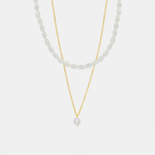 Load image into Gallery viewer, Double-Layered Freshwater Pearl Necklace
