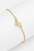 Load image into Gallery viewer, 18K Gold Plated Zircon Bracelet
