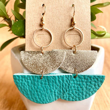 Load image into Gallery viewer, Geometrical Shape Dangle Earrings
