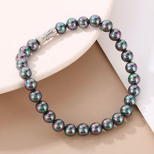 Load image into Gallery viewer, Stainless Steel Shell Pearl Bead Bracelet
