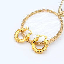 Load image into Gallery viewer, Gold-Plated Huggie Earrings
