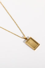 Load image into Gallery viewer, Stainless Steel 18K Gold-Plated Necklace
