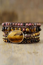 Load image into Gallery viewer, Natural Stone Layered Bracelet
