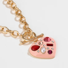 Load image into Gallery viewer, Heart Pendant Alloy Necklace
