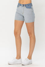 Load image into Gallery viewer, Judy Blue Full Size Color Block Denim Shorts
