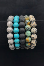 Load image into Gallery viewer, Natural Stone Beaded Bracelet
