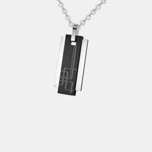 Load image into Gallery viewer, Titanium Steel Minimalist Bar Necklace
