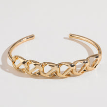 Load image into Gallery viewer, Gold-Plated Alloy Cuff Bracelet
