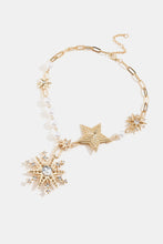 Load image into Gallery viewer, Synthetic Pearl Star Shape Alloy Necklace
