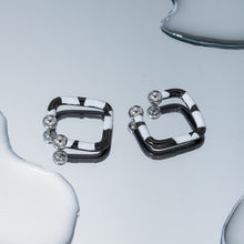 Load image into Gallery viewer, Stainless Steel Oil Drip Cuff Earrings
