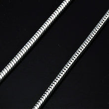 Load image into Gallery viewer, 21.7&quot; Snake Chain 925 Sterling Silver Necklace
