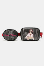 Load image into Gallery viewer, Nicole Lee USA Double Pouch Fanny Pack
