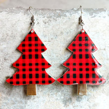 Load image into Gallery viewer, Christmas Themed Acrylic Dangle Earrings
