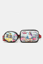 Load image into Gallery viewer, Nicole Lee USA Double Pouch Fanny Pack
