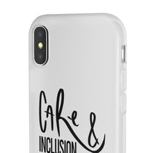 Load image into Gallery viewer, White Phone Case - Care &amp; Inclusion
