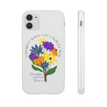 Load image into Gallery viewer, White Phone Case - Promise Garden Flowers
