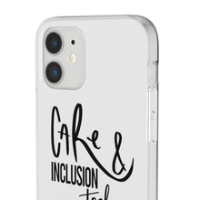 Load image into Gallery viewer, White Phone Case - Care &amp; Inclusion
