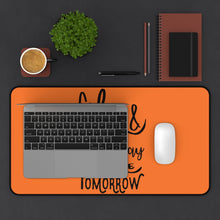 Load image into Gallery viewer, Orange Desk Mat - Care &amp; Inclusion
