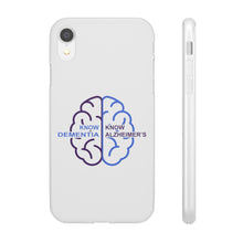 Load image into Gallery viewer, White Phone Case - Know Dementia | Know Alzheimer’s
