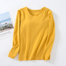 Load image into Gallery viewer, Round Neck Long Sleeve Lounge Top
