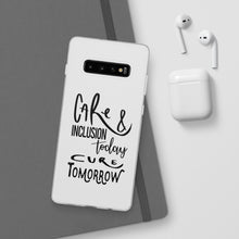 Load image into Gallery viewer, White Phone Case - Care &amp; Inclusion
