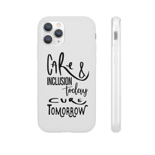 Load image into Gallery viewer, White Phone Case - Care &amp; Inclusion
