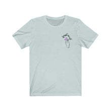 Load image into Gallery viewer, Woman Short Sleeve Tee - Forget me (k)Not
