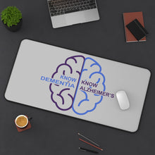 Load image into Gallery viewer, Silver Desk Mat - Know Dementia | Know Alzheimer’s
