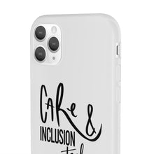 Load image into Gallery viewer, White Phone Case - Care &amp; Inclusion
