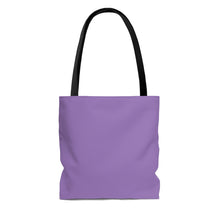 Load image into Gallery viewer, Purple Tote Bag - Care &amp; Inclusion
