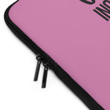 Load image into Gallery viewer, Pink Laptop Sleeve - Care &amp; Inclusion
