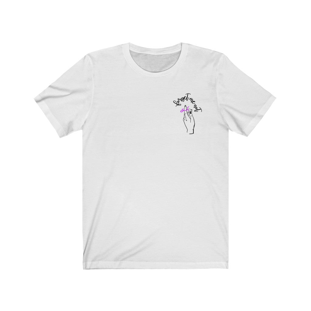 Woman Short Sleeve Tee - Forget me (k)Not